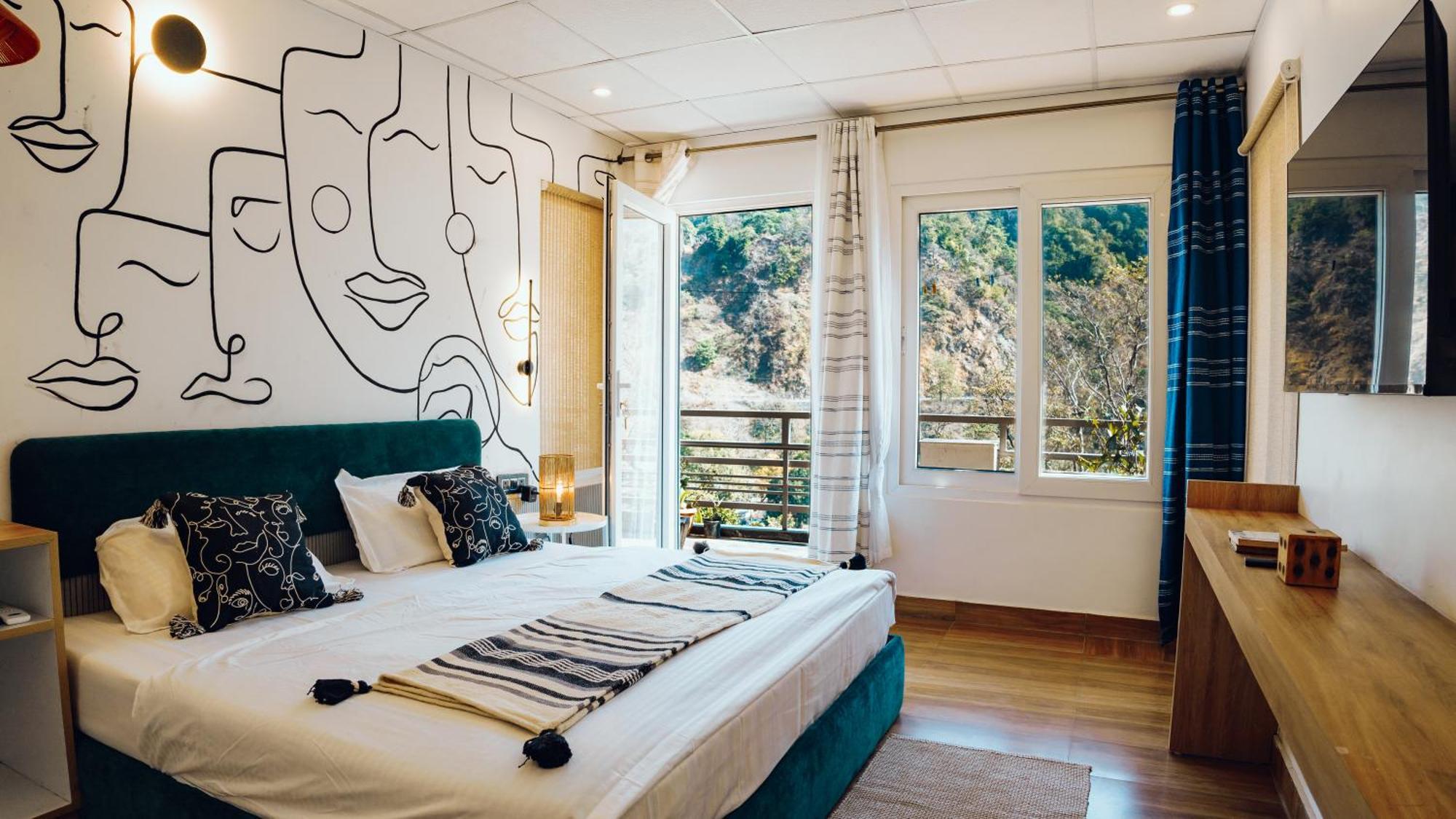 Art Bliss Hostel Rishīkesh Zewnętrze zdjęcie
